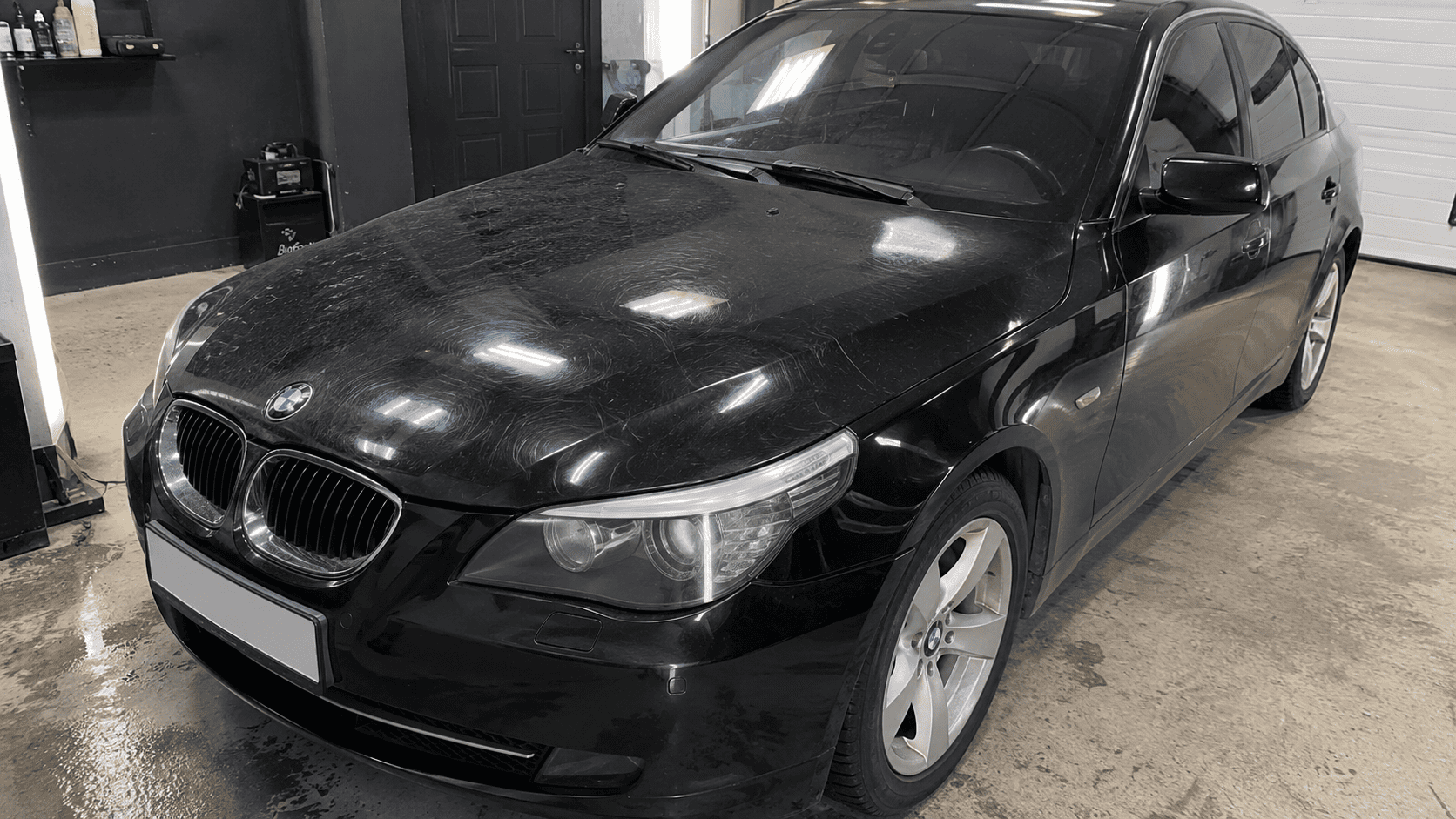 BMW X5 до оклейки полиуретановой плёнкой